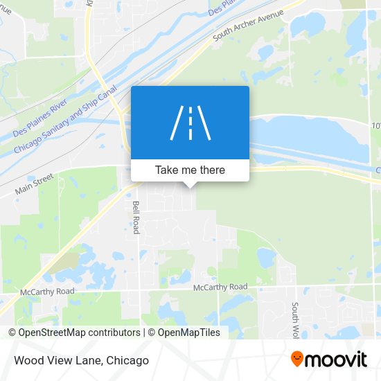 Mapa de Wood View Lane