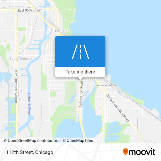 112th Street map