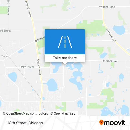 118th Street map