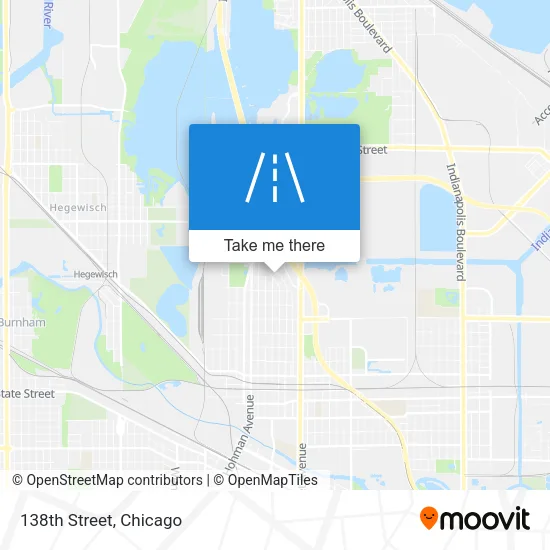 138th Street map
