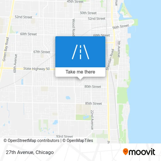 27th Avenue map