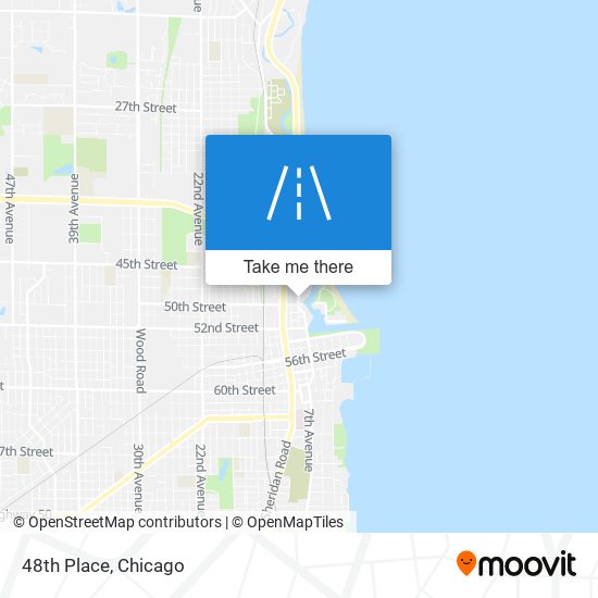 48th Place map