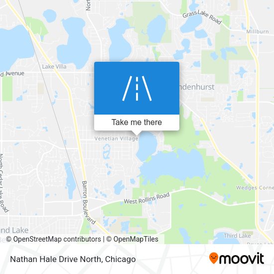 Nathan Hale Drive North map
