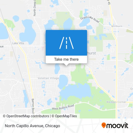 Mapa de North Capillo Avenue