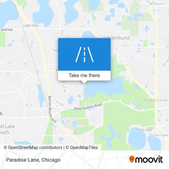 Mapa de Paradise Lane