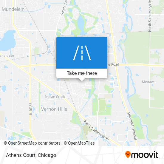 Athens Court map