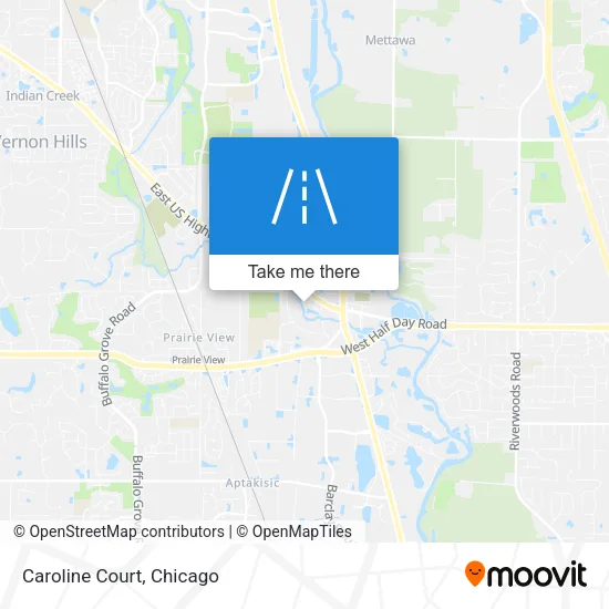 Caroline Court map