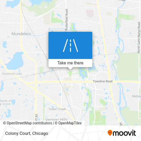 Colony Court map