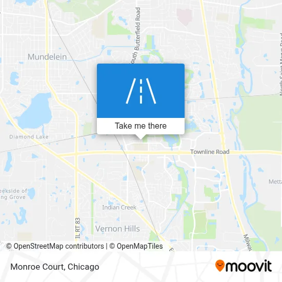 Monroe Court map