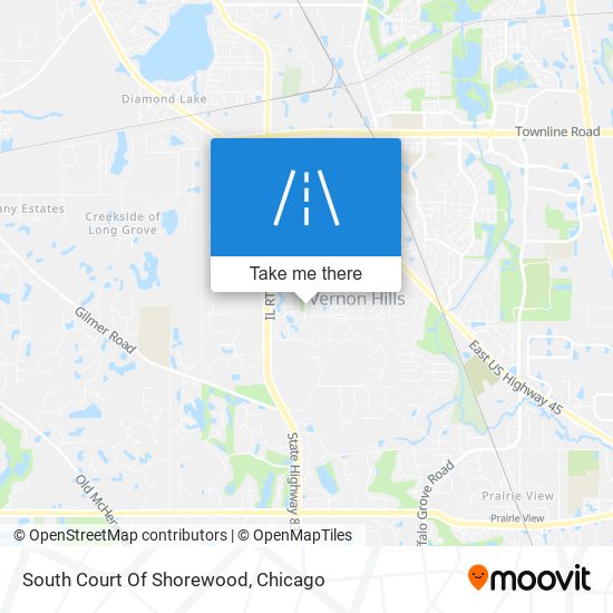 South Court Of Shorewood map