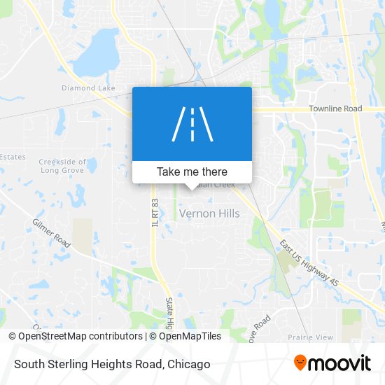Mapa de South Sterling Heights Road