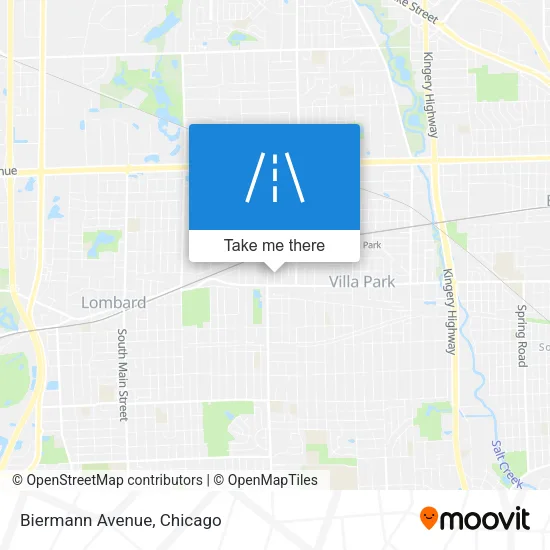 Biermann Avenue map