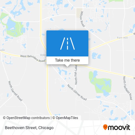 Mapa de Beethoven Street