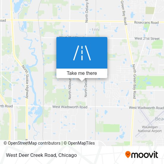 Mapa de West Deer Creek Road