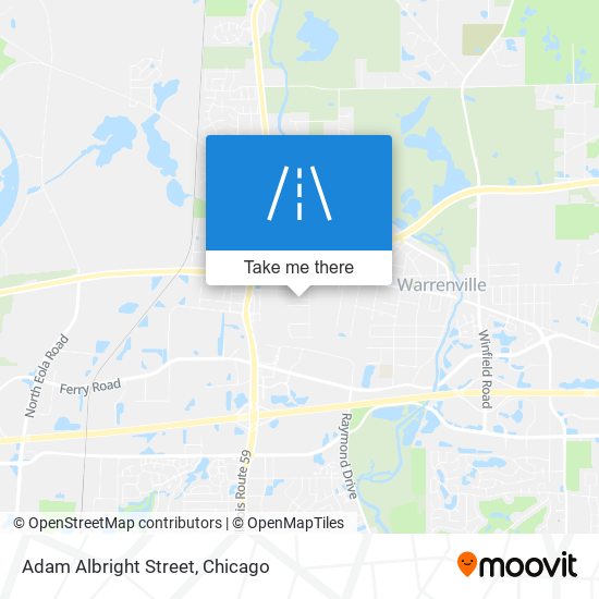 Adam Albright Street map