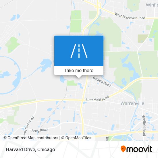 Mapa de Harvard Drive