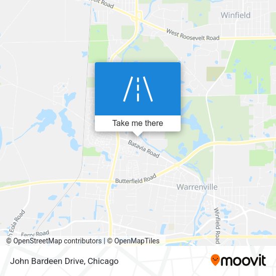 Mapa de John Bardeen Drive