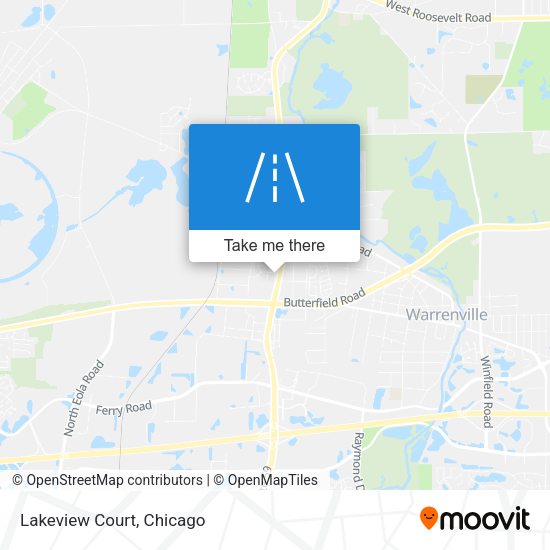 Mapa de Lakeview Court