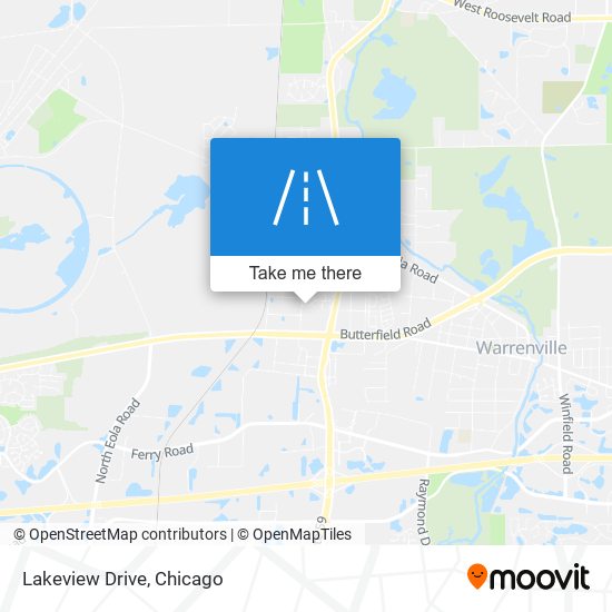 Lakeview Drive map