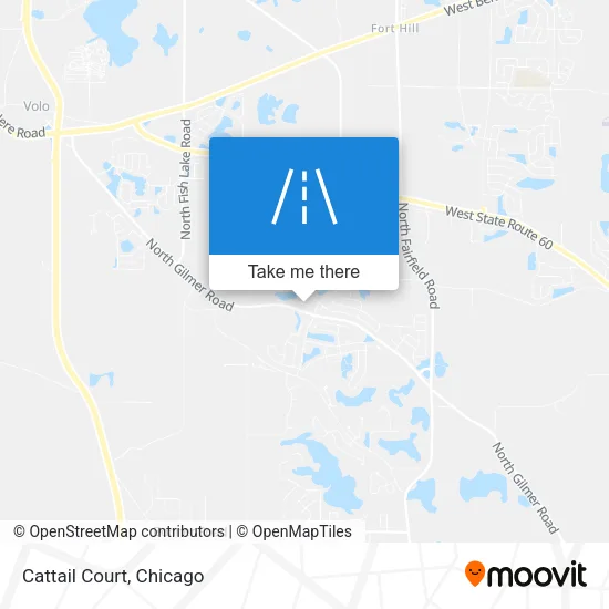 Cattail Court map