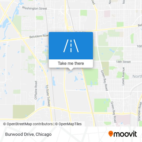 Burwood Drive map