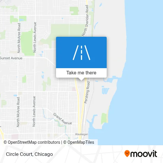 Circle Court map