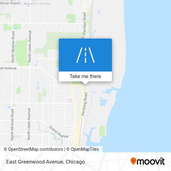 Mapa de East Greenwood Avenue