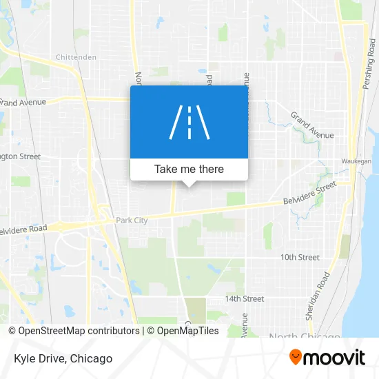 Kyle Drive map