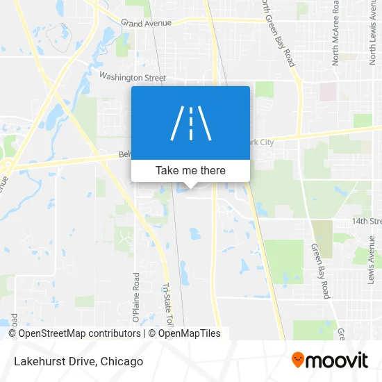 Lakehurst Drive map
