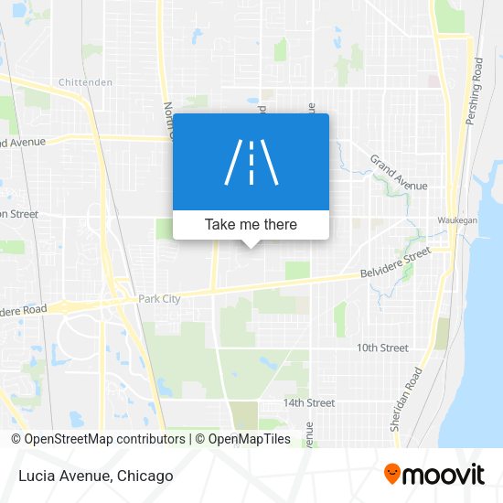 Mapa de Lucia Avenue