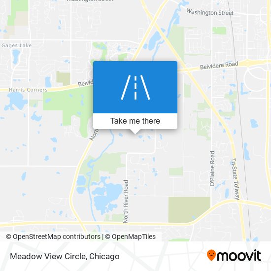 Meadow View Circle map