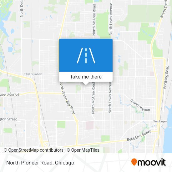 Mapa de North Pioneer Road