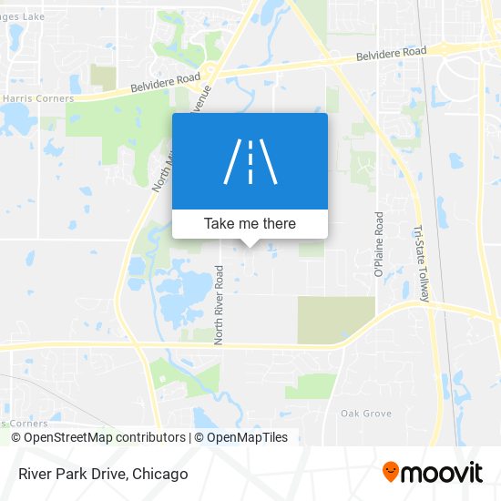 River Park Drive map