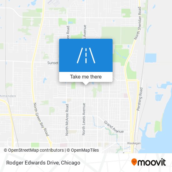 Mapa de Rodger Edwards Drive