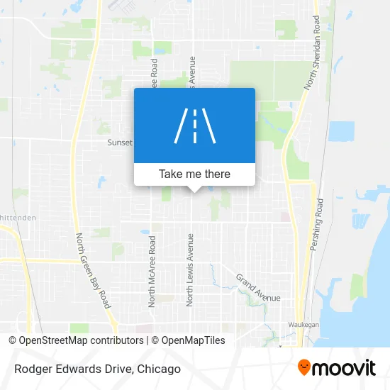 Rodger Edwards Drive map
