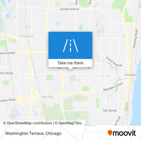 Mapa de Washington Terrace