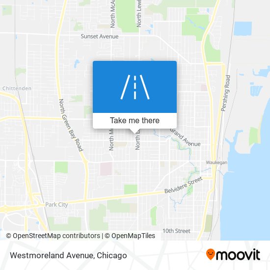 Westmoreland Avenue map