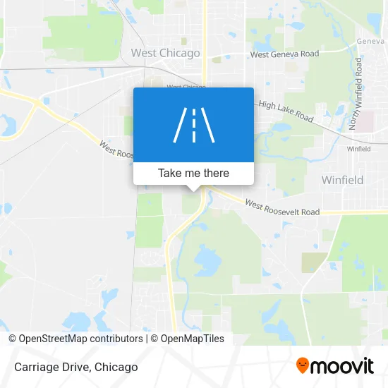 Carriage Drive map