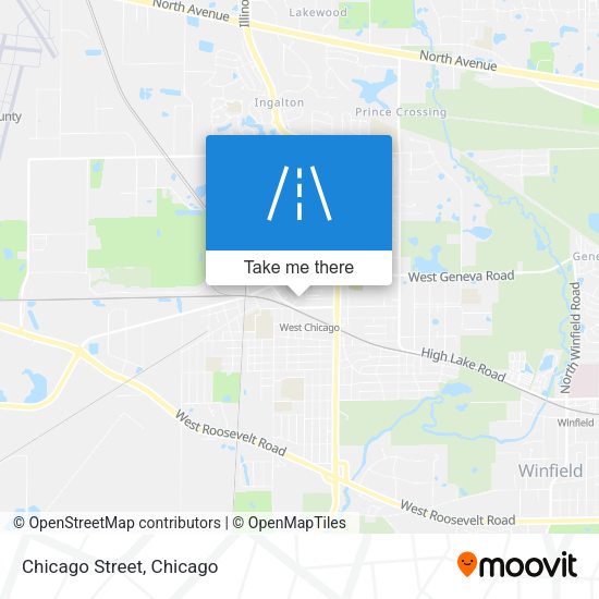 Mapa de Chicago Street