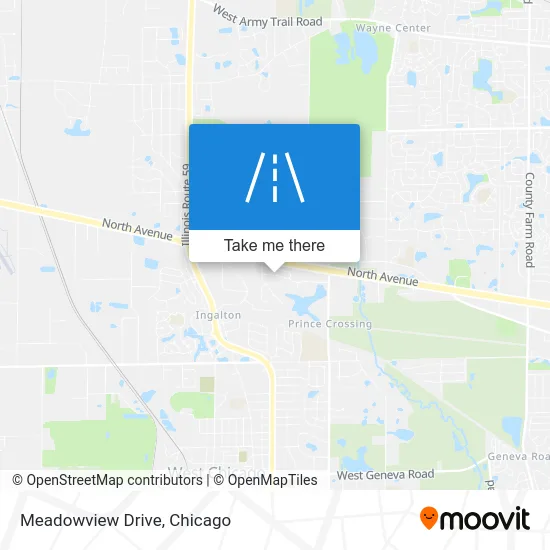 Meadowview Drive map
