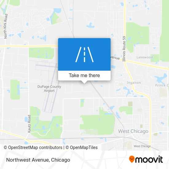 Northwest Avenue map