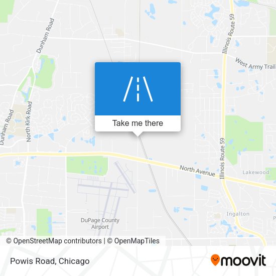 Mapa de Powis Road