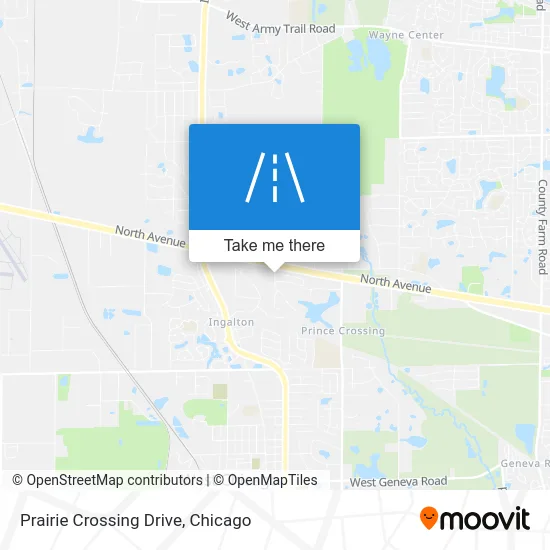 Prairie Crossing Drive map