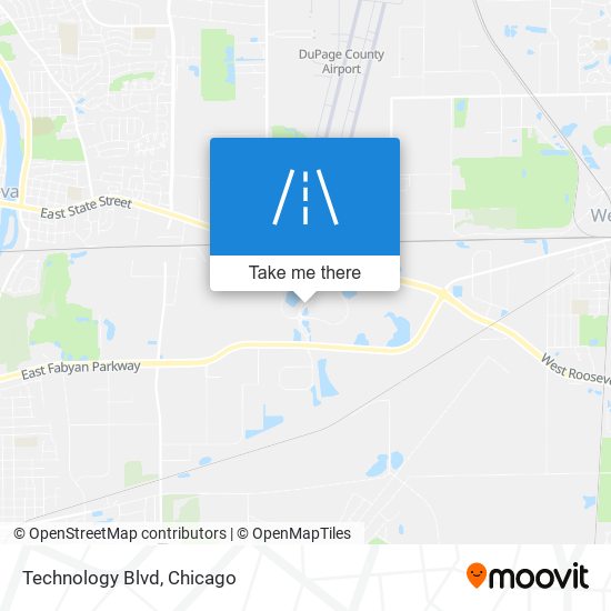 Technology Blvd map