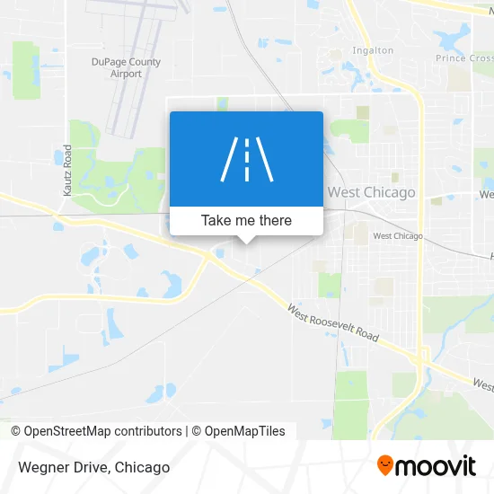 Wegner Drive map