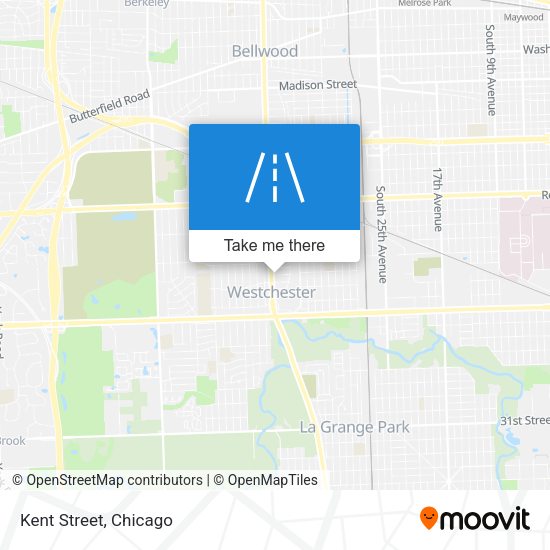Mapa de Kent Street