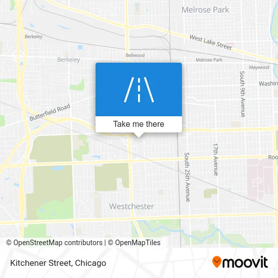 Kitchener Street map