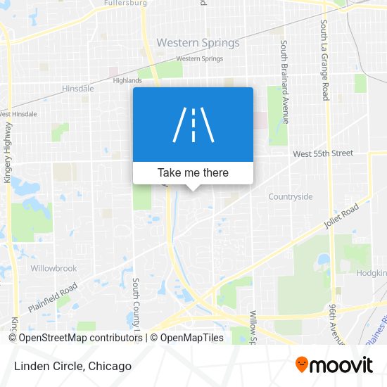 Mapa de Linden Circle