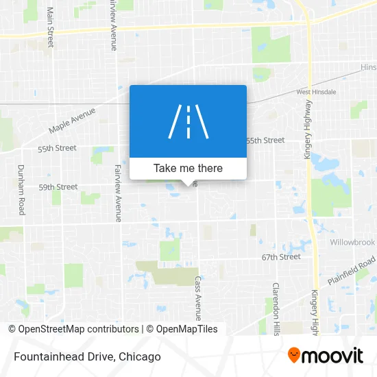 Fountainhead Drive map