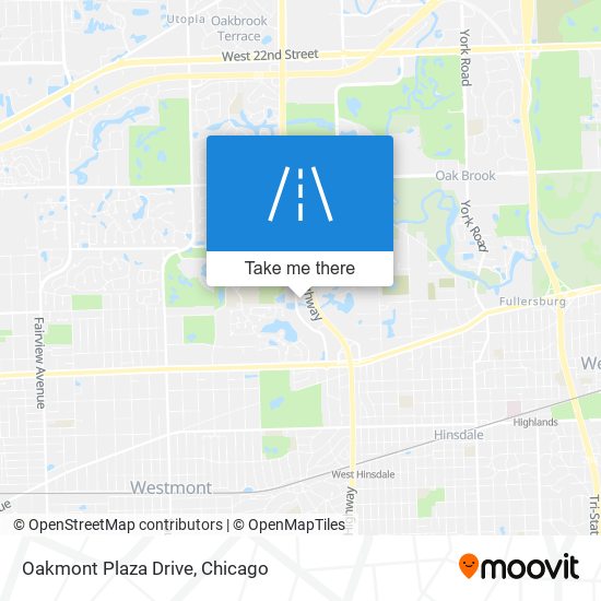 Oakmont Plaza Drive map